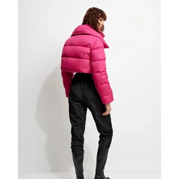 Unreal Fur Phaedra Jacket Pink Womens Size XL - Picture 7 of 16